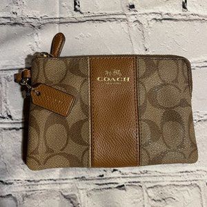 Light Brown, Coach, Hand Wallet